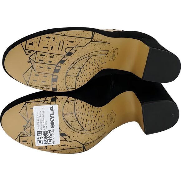 Bella Vita Diaz Black Kid Suede Bootie Women's US 8.5M - Picture 6 of 6